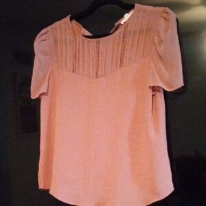NWT Mine Blush Pink Top